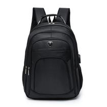 Mochila Executiva Masculina Resistente Notebook USB Cabo de Aço Viagem Trabalho