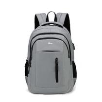 Mochila Executiva Notebook Alças Acolchoadas Com entrada USB e fone Soft IKA