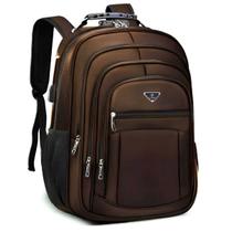 Mochila Executiva Notebook Impermeável Reforçada Senha Antifurto Faculdade Trabalho com Porta USB - YoYobel