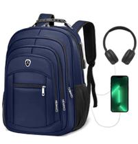 Mochila Executiva Notebook Masculina Feminina Reforçada Faculdade Trabalho Impermeável