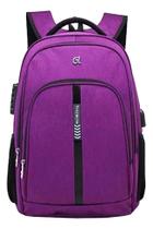 Mochila Executiva Notebook Reforçada Usb Fone Cadeado Top Mochila Executiva Notebook Reforçada Usb Fone Cadeado Top