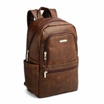 Mochila Executiva Para Notebook 15.6' Feminina em Tressê Martina Viccina Mochila Executiva Para Notebook 15.6' Feminina em Tressê Martina Viccina