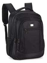 Mochila executiva para notebook 4 compartimentos preta polo king