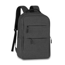 Mochila executiva para notebook bolsa preta unissex resistente