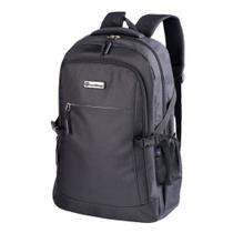 Mochila Executiva para Notebook com 3 Compartimentos e Alça para Mala Mochila Executiva para Notebook com 3 Compartimentos e Alça para Mala