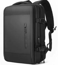 Mochila Executiva Para Viagem Expansível Impermeável Usb