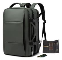 Mochila Executiva Para Viagem Expansível Usb D'Agua 27-45L - Pluggei