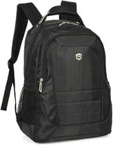 Mochila Executiva Polo King Preta Laptop Poliéster - Luxcel