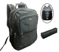 Mochila Executiva Premium Com Protetor para Chuva e estojo