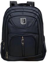 Mochila Executiva Preta Masculino/Feminino Grande Escolar Faculdade Trabalho