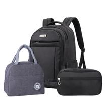 Mochila Executiva Reforçada Premium Necessaire Térmica -