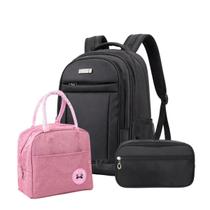 Mochila Executiva Reforçada Premium Necessaire Térmica -