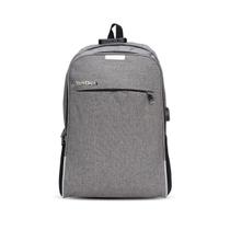 Mochila Executiva Slim Notebook Antifurto com entrada USB