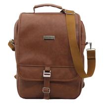 Mochila Executiva Thigoline Magero p/ Notebook de 15" - PM-016 - Caramelo