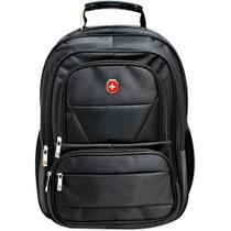 Mochila Executiva Yin's para Notebook Nylon 5 Bolsos 41cm Preta Mochila Executiva Yin's para Notebook Nylon 5 Bolsos 41cm Preta