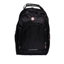 Mochila Executiva Yins Swissland Notebook Preto/cinza
