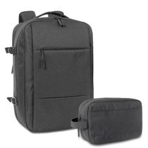Mochila Expansiva Viagem de Bordo com Necessaire Grande