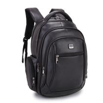 Mochila Faculdade Escolar PU Resistente Água Denlex 0578