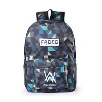 Mochila Fades Alans Walkers Cartoon Kids School Nylon