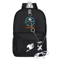 Mochila Fairys Tails Grays Fullbusters Cartoon Kids Nylon