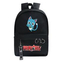 Mochila Fairys Tails Happys Cartoon Kids School 30x12x42cm