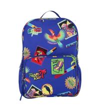 Mochila Farm Me Leva Patch Rio Azul Estampada Original