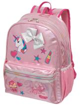 Mochila Fashion Jojo Siwa Infantil Holográfica 996C04