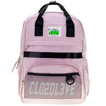 Mochila feminina arara dourada - 6632