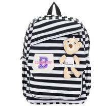 Mochila feminina arara dourada - ry6698