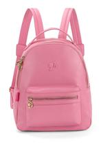 Mochila Feminina Barbie Luxcel BB67178 Rosa Pink 26x33x13 cm Mochila Feminina Barbie Luxcel BB67178 Rosa Pink 26x33x13 cm