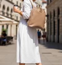Mochila Feminina Bella Paulla 2 em 1 Bolsa e Mochila material ecológico BP7734B Mochila Feminina Bella Paulla 2 em 1 Bolsa e Mochila material ecológico BP7734B