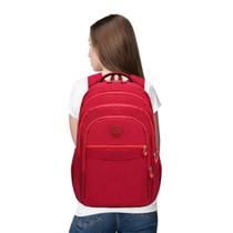 Mochila Feminina Bolsa Casual Escolar Grande Porta Notebook Trabalho Faculdade Viagem Adulto Infantil