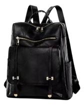 Mochila Feminina Casual Couro Pu Espaçosa Faculdade Trabalho Mochila Feminina Casual Couro Pu Espaçosa Faculdade Trabalho