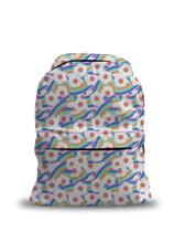 Mochila Feminina Casual Notebook Estampada Floral Margaridas