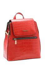 Mochila Feminina Chenson Croco Casual Ombro 8483443