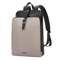 Mochila Feminina CLUCI de Couro para Laptop 15.6" - Ideal para Viagem