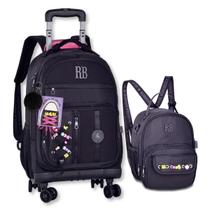 Mochila Feminina Com Lancheira Térmica Kit Rebecca Bonbon Mochila Feminina Com Lancheira Térmica Kit Rebecca Bonbon