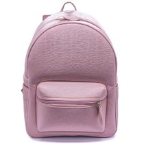 Mochila Feminina Conforto Escolar Trabalho Viagem Cores Preto, Gelo, Marrom, Rosa, Bege e Azul - Lolla Mussi