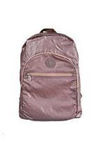 Mochila Feminina Cor Lisa Acetinado com 3 Compartimentos