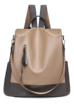 Mochila Feminina Couro Pu Moda Passeio Executiva Bolsa Linda Mochila Feminina Couro Pu Moda Passeio Executiva Bolsa Linda