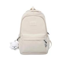 Mochila Feminina De Alta Capacidade À Prova D'Água Para Viagens E Escola Com Compartimento Para