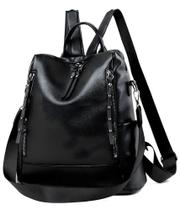 Mochila Feminina De Couro Alta Qualidade Com Design Elegante