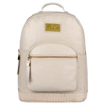 Mochila Feminina de Couro Milla marfim