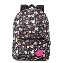 Mochila Feminina Disney Minnie Mixed Pattern Colorida Mochila Feminina Disney Minnie Mixed Pattern Colorida