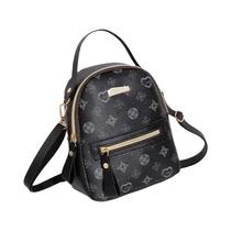 Mochila feminina elegante, mochila de estudante fresca e macia, mochila