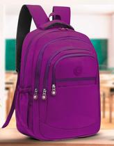 Mochila Feminina Escolar Bolsa Grande Reforçada Espaço Notebook Resistente À Água Todas As Idades