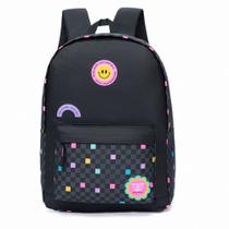 Mochila Feminina Escolar Casual Universitária Moderna Espaçosa