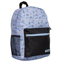 Mochila feminina escolar infantil juvenil pixels