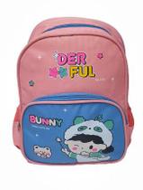 Mochila feminina escolar infantil menina bunny pequena