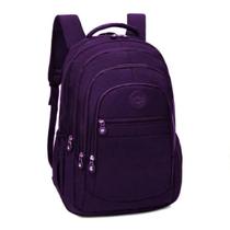 Mochila Feminina Escolar Notebook Grande Reforçada Roxo Mochila Feminina Escolar Notebook Grande Reforçada Roxo